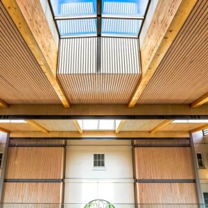 Natural Solid Wood Ceiling Panels