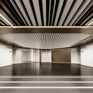 Modern and Minimalist Aluminum Square Tubes/Grilles