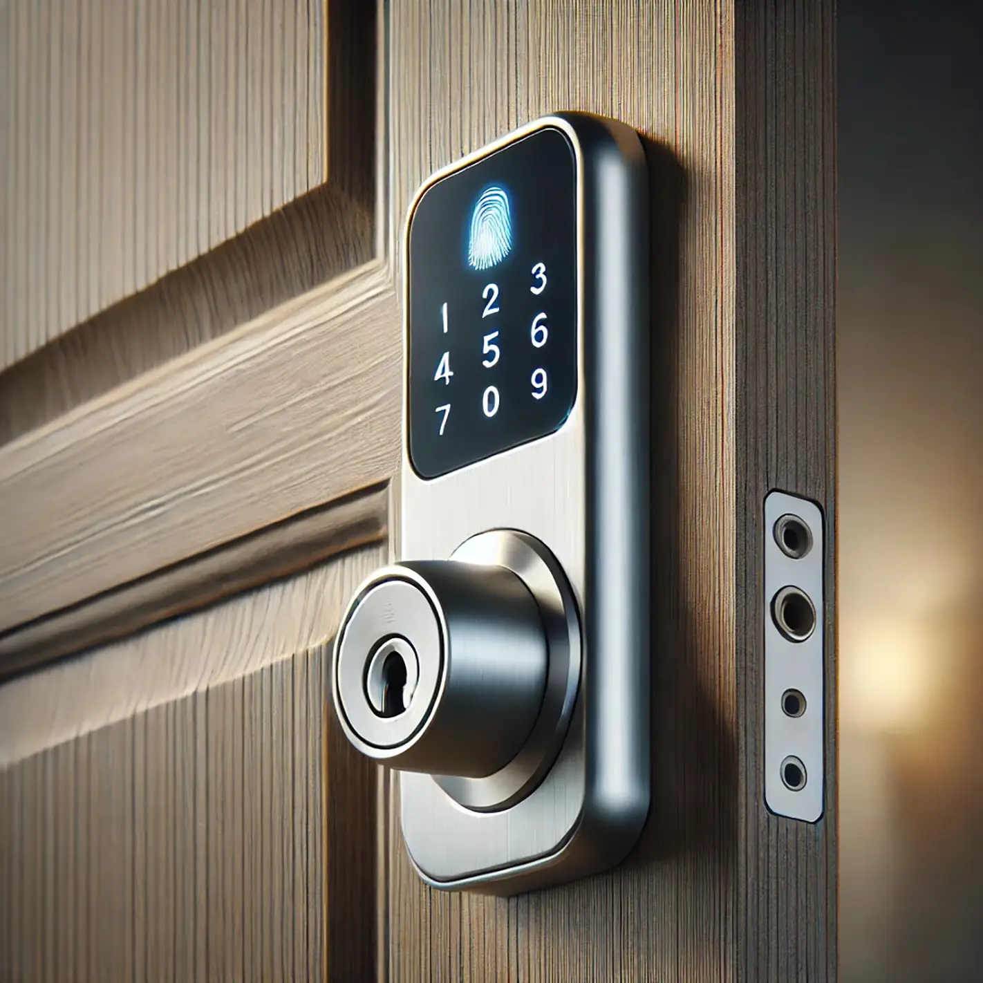 Fingerprint & Password Smart Lock - Image 2